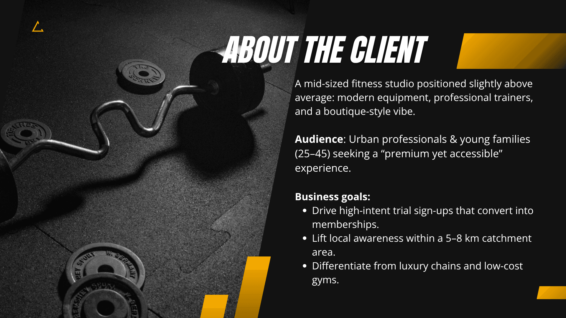 Gym Case Study Slide 2