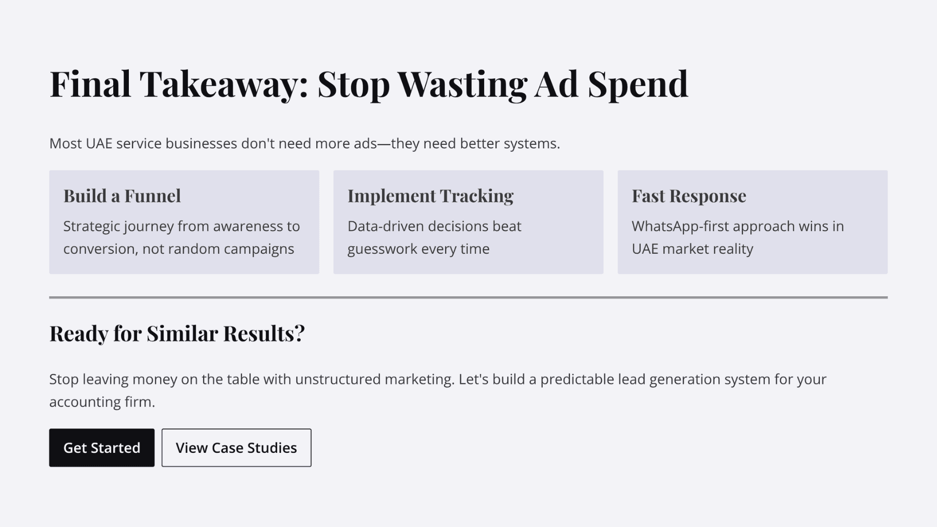 UAE Accounting Firm Case Study Slide 9