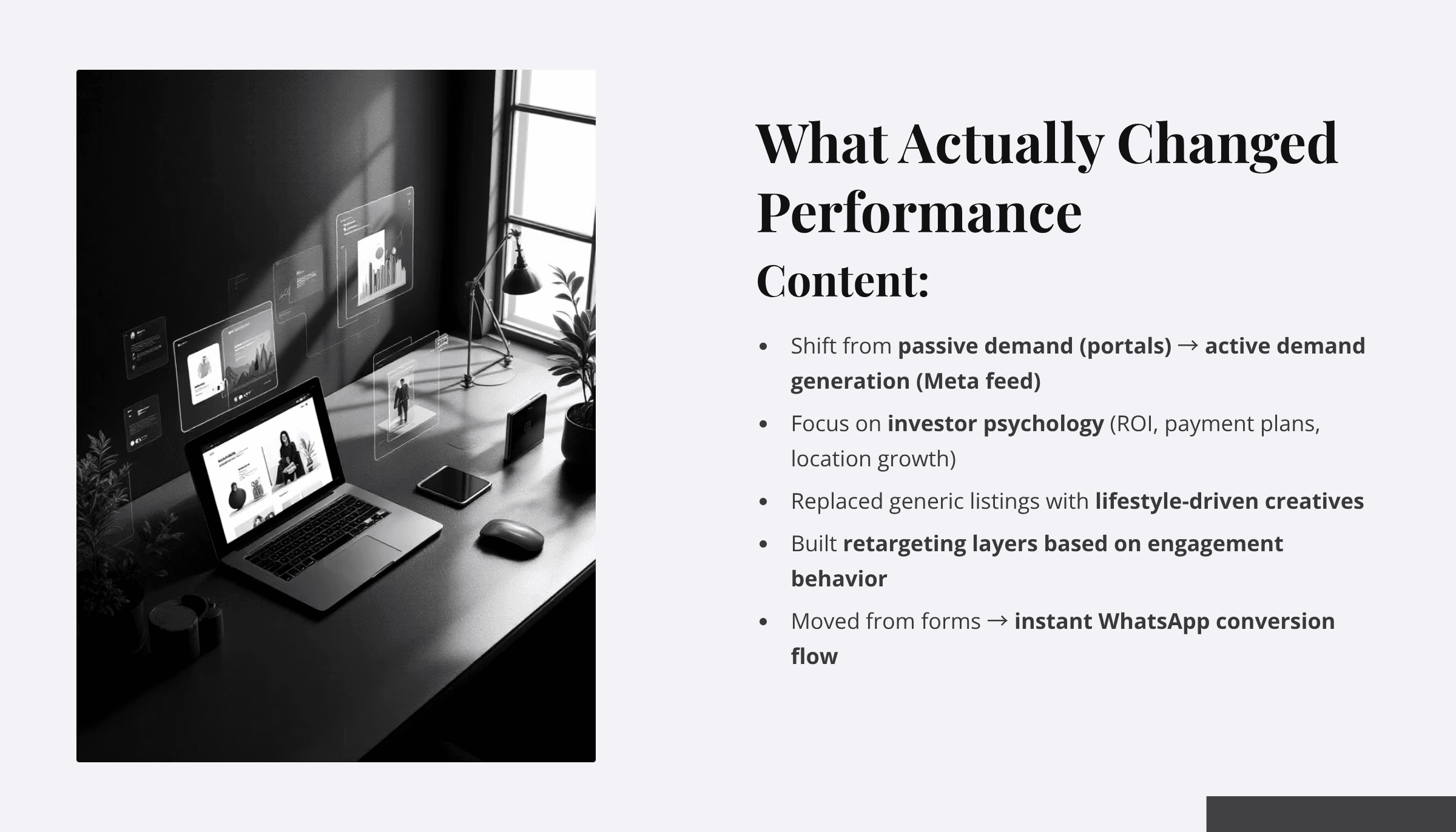 Real Estate Case Study Slide 4